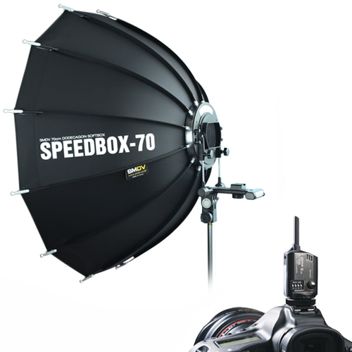 Speedbox-70 + Flash Wave-3 RX 2 with Flashwave-3 TXSMDV